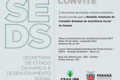 Convite: CEAS/PR realiza Reunião Ampliada 