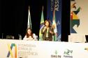 XI Conferência Estadual de Assistência Social do Paraná palestra com a Leticia Raymundo.Foto: Jefferson Oliveira