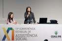 XI Conferência Estadual de Assistência Social do Paraná palestra com a Leticia Raymundo.Foto: Jefferson Oliveira