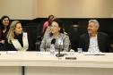 Secretária da Família e Desenvolvimento Social, Fernanda Richa, participa da reunião com chefes de escritórios regionais da SEDS - Foto: Rogério Machado/SECS