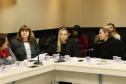 Secretária da Família e Desenvolvimento Social, Fernanda Richa, participa da reunião com chefes de escritórios regionais da SEDS - Foto: Rogério Machado/SECS