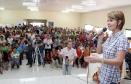 Secretária da Familia e Desenvolvimento Social, Fernanda Richa percorre municípios da Região Norte co Paraná com a campanha Espalhe Calor e inaugura dois Centros de Referencia de Assistencia Social. Foto:Rogério Machado/SEDS