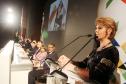 Secretária estadual da Família e Desenvolvimento Social, Fernanda Richa, partcipa da X Conferência Estadual de Assistência SocialFoto:Rogério Machado/SEDS