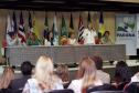 Secretária estadual da Família e Desenvolvimento Social, Fernanda Richa, participa da abertura da Reunião do Fórum Nacional dos Conselhos Estaduais de Assistência Social - FONACEAS. Coordenadora do FONACEAS Angela Maria Gonçalves.Foto:Rogério Machado/SEDS