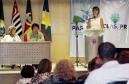 Secretária estadual da Família e Desenvolvimento Social, Fernanda Richa, participa da abertura da Reunião do Fórum Nacional dos Conselhos Estaduais de Assistência Social - FONACEAS.Foto:Rogério Machado/SEDS