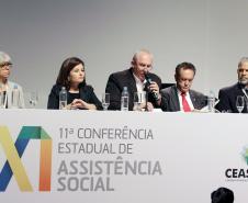 Secretaria do Trabalho e Desenvolvimento Social e o Conselho Estadual da Assistência Social realizam a abertura da XI Conferência Estadual de Assistência Social.Presidente do Conselho Estadual de Assistencia Social, Rubens Marcon.Foto:Rogerio Machado/SECS