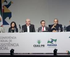 Secretaria do Trabalho e Desenvolvimento Social e o Conselho Estadual da Assistência Social realizam a abertura da XI Conferência Estadual de Assistência Social.Conselho Nacional de Assistencia Social, Leovani Gregorio.Foto:Rogerio Machado/SECS