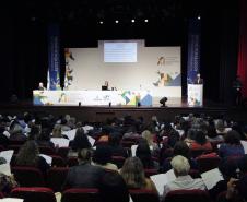 Secretaria do Trabalho e Desenvolvimento Social e o Conselho Estadual da Assistência Social realizam a abertura da XI Conferência Estadual de Assistência Social.Unidade Tecnica de Garantias de Direitos e Cidadania da SEDS Leandro MellerFoto:Rogerio Machado/SECS