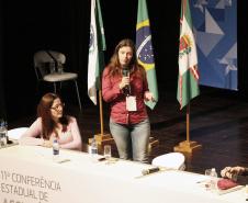 XI Conferência Estadual de Assistência Social do Paraná palestra com a Leticia Reis.Foto: Jefferson Oliveira
