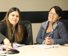 Secretária da Família e Desenvolvimento Social, Fernanda Richa, participa da reunião com chefes de escritórios regionais da SEDS - Foto: Rogério Machado/SECS