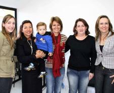 A secretária da Família e Desenvolvimento Social, Fernanda Richa, iniciou a tarde desta sexta-feira (22) no município de Luiziana, na região central do Estado. A visita no município foi para inaugurar o novo Centro de Referência de Assistência Social (Cras)Foto:Rogério Machado/SEDS