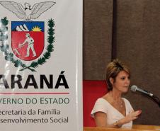A secretária da Família e Desenvolvimento Social, Fernanda Richa, abriu nesta quarta-feira (07) o Seminário Capacitação de Combate ao Trabalho Infantil em Foz do Iguaçu