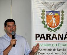 A última etapa do Seminário Capacitação de Combate ao Trabalho Infantil promovido pela Secretaria da Família e Desenvolvimento Social (Seds) iniciou nesta quarta-feira (05), em Curitiba. O evento que já foi realizado em Foz do Iguaçu e Londrina acontece até sexta-feira (07) e está abordando as recomendações do plano regional para prevenção e erradicação do trabalho infantil com municípios.Foto: Ricardo Marajó/SEDS