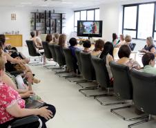 A secretária da Familia e Desenvolvimento Social, Fernanda Richa, se reúne com os chefes dos Escritórios Regionais.Foto:Rogério Machado/SEDS