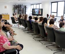 A secretária da Familia e Desenvolvimento Social, Fernanda Richa, se reúne com os chefes dos Escritórios Regionais.Foto:Rogério Machado/SEDS