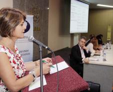 Secretária da Família e Desenvolvimento Social Fernanda Richa, participa do Encontro Regional Descentralizado do Congemas Região Sul em Porto Alegre.Foto:Rogério Machado/SEDS