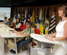 Secretária estadual da Família e Desenvolvimento Social, Fernanda Richa, participa da abertura da Reunião do Fórum Nacional dos Conselhos Estaduais de Assistência Social - FONACEAS.Foto:Rogério Machado/SEDS