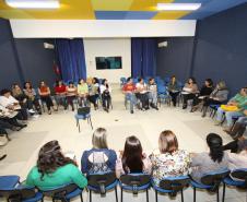 A equipe do escritório regional de Ponta Grossa da Secretaria da Família e Desenvolvimento Social (Seds) participou nesta terça-feira (6) de uma reunião para reativação do Fórum de Assistência Social dos Campos Gerais.Foto: Divulgação Prefeitura de Castro