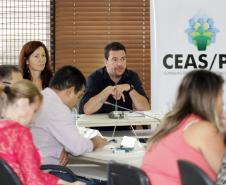 Reunião ordinária do CEAS/PR mês de Maio Foto: Rogério Machado/SEDS