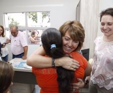 Fernanda inaugura Centro de Referência de Assistência Social de Marumbi Foto: Rogério Machado/SECS