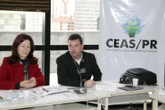 Reunião Ordinária do CEAS PR mês de Setembro. Foto: Ricardo Marajó/SEDS