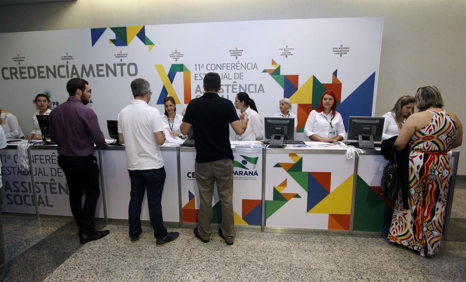 Secretaria do Trabalho e Desenvolvimento Social e o Conselho Estadual da Assistência Social realizam a abertura da XI Conferência Estadual de Assistência Social.Foto:Rogerio Machado/SECS