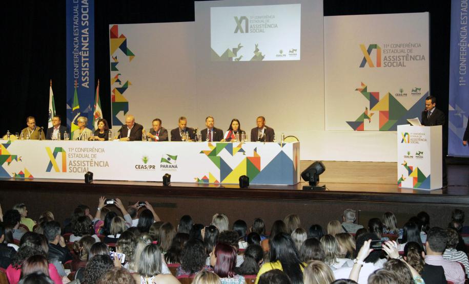 Secretaria do Trabalho e Desenvolvimento Social e o Conselho Estadual da Assistência Social realizam a abertura da XI Conferência Estadual de Assistência Social.Presidente do Conselho Estadual de Assistencia Social, Rubens Marcon.Foto:Rogerio Machado/SECS