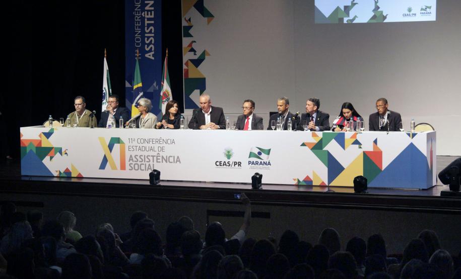Secretaria do Trabalho e Desenvolvimento Social e o Conselho Estadual da Assistência Social realizam a abertura da XI Conferência Estadual de Assistência Social.Presidente do Conselho Estadual de Assistencia Social, Rubens Marcon.Foto:Rogerio Machado/SECS