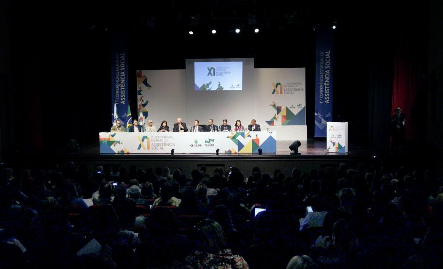 Secretaria do Trabalho e Desenvolvimento Social e o Conselho Estadual da Assistência Social realizam a abertura da XI Conferência Estadual de Assistência Social.Presidente do Conselho Estadual de Assistencia Social, Rubens Marcon.Foto:Rogerio Machado/SECS