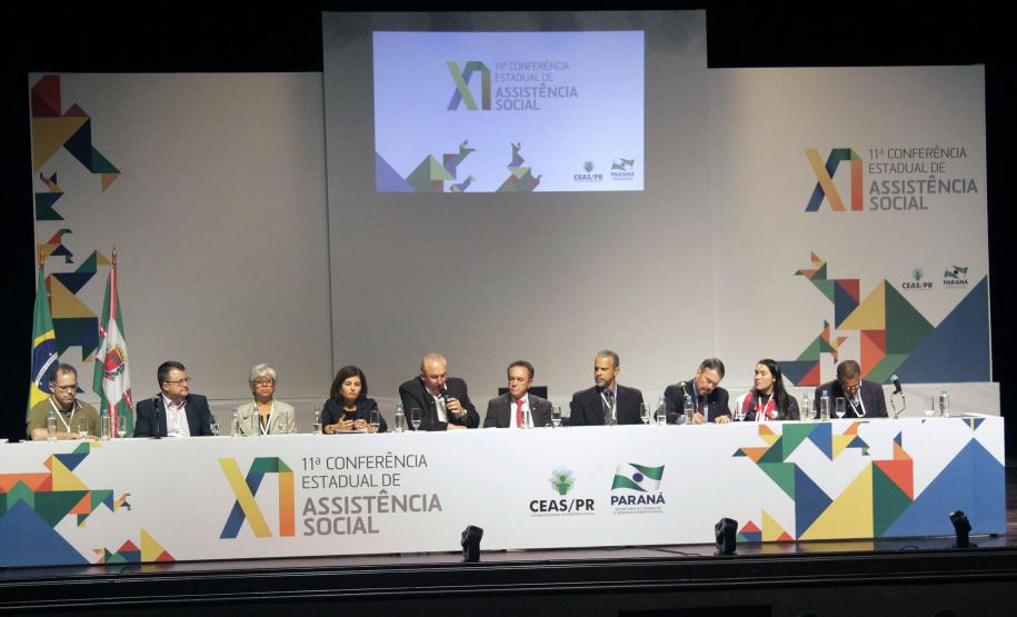 Secretaria do Trabalho e Desenvolvimento Social e o Conselho Estadual da Assistência Social realizam a abertura da XI Conferência Estadual de Assistência Social.Presidente do Conselho Estadual de Assistencia Social, Rubens Marcon.Foto:Rogerio Machado/SECS