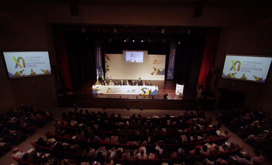 Secretaria do Trabalho e Desenvolvimento Social e o Conselho Estadual da Assistência Social realizam a abertura da XI Conferência Estadual de Assistência Social. Ministerio Publico, Dr Olympio de Sa Solto Maior Neto.  Foto:Rogerio Machado/SECS