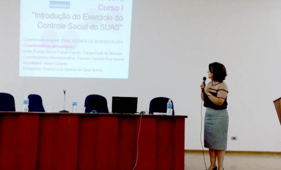 Conselheiros de assistencia social participam de capacitação.Foto: Divulgação