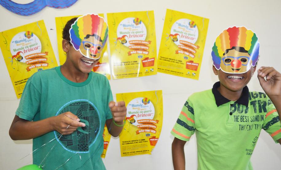 Campanha alerta foliões sobre o trabalho infantil no carnaval - Foto: Aliocha Mauricio/SEDS