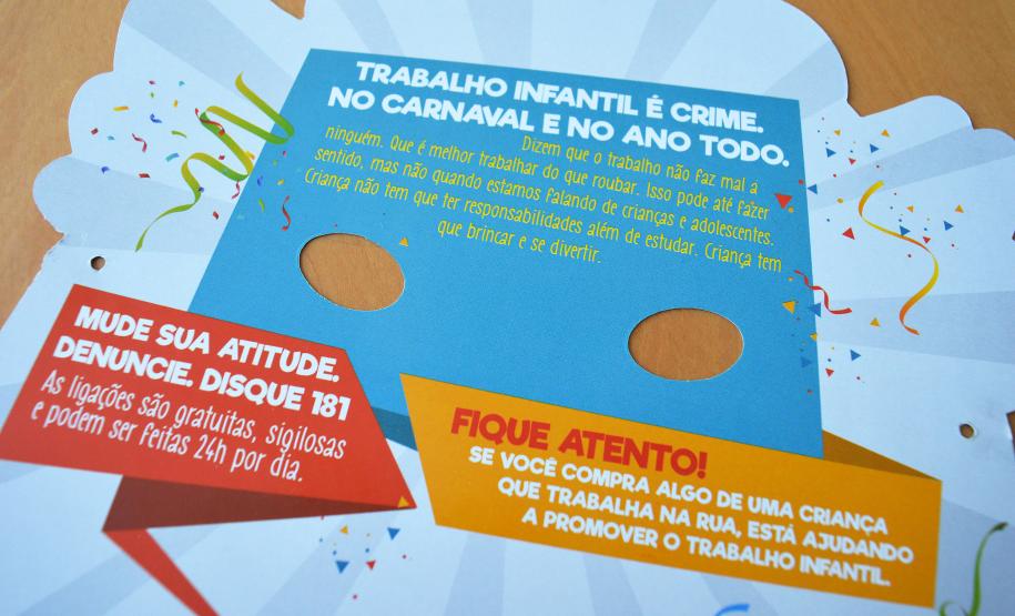 Campanha alerta foliões sobre o trabalho infantil no carnaval - Foto: Aliocha Mauricio/SEDS