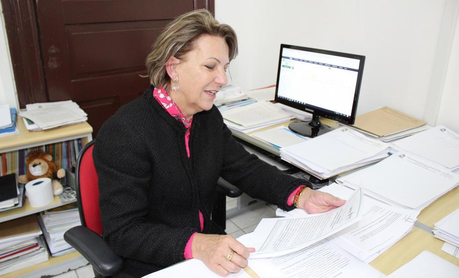 Evanilda Rank de Oliveira, secretária de assistência social de Rio Negro - Foto: Aliocha Mauricio/SEDS