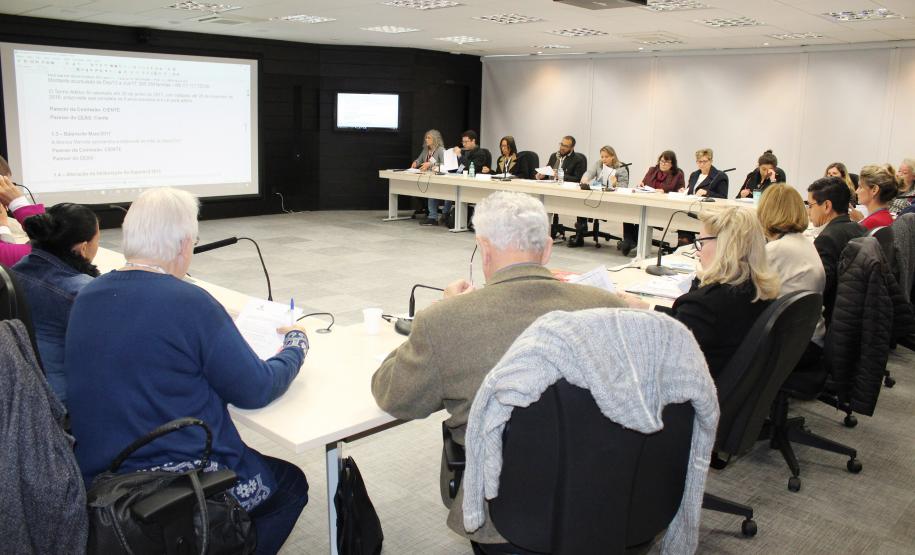 Reunião Plenária do Conselho Estadual de Assistência Social - CEAS/PR  - Foto: Aliocha Maurício/SEDS