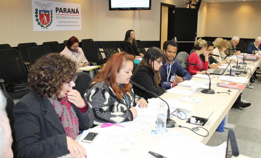 Reunião Plenária do Conselho Estadual de Assistência Social - CEAS/PR  - Foto: Aliocha Maurício/SEDS