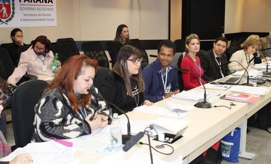 Reunião Plenária do Conselho Estadual de Assistência Social - CEAS/PR  - Foto: Aliocha Maurício/SEDS
