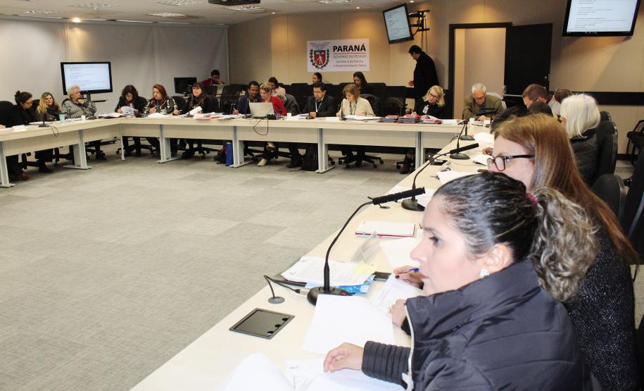 Reunião Plenária do Conselho Estadual de Assistência Social - CEAS/PR  - Foto: Aliocha Maurício/SEDS