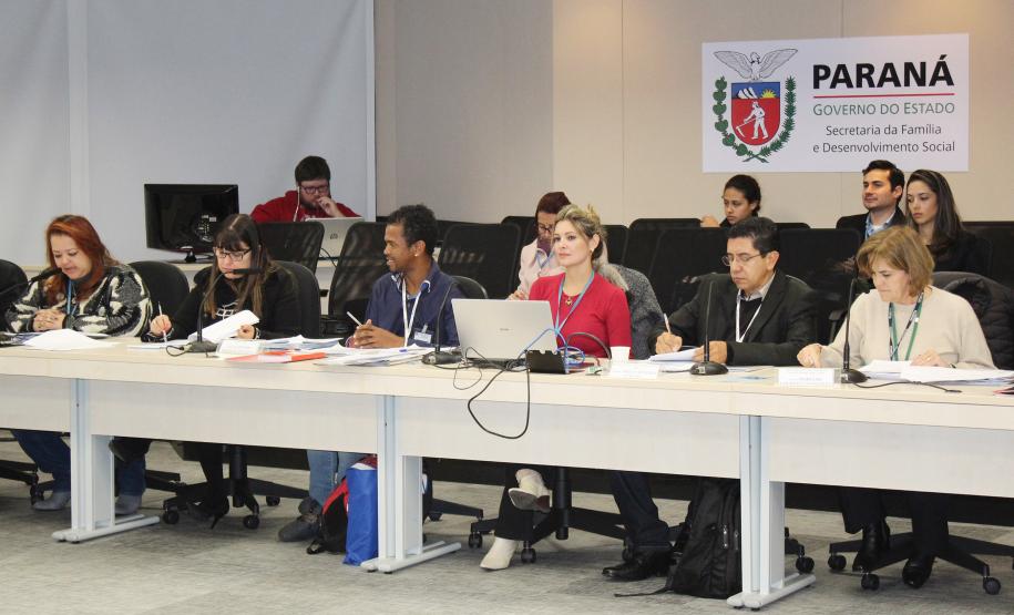 Reunião Plenária do Conselho Estadual de Assistência Social - CEAS/PR  - Foto: Aliocha Maurício/SEDS