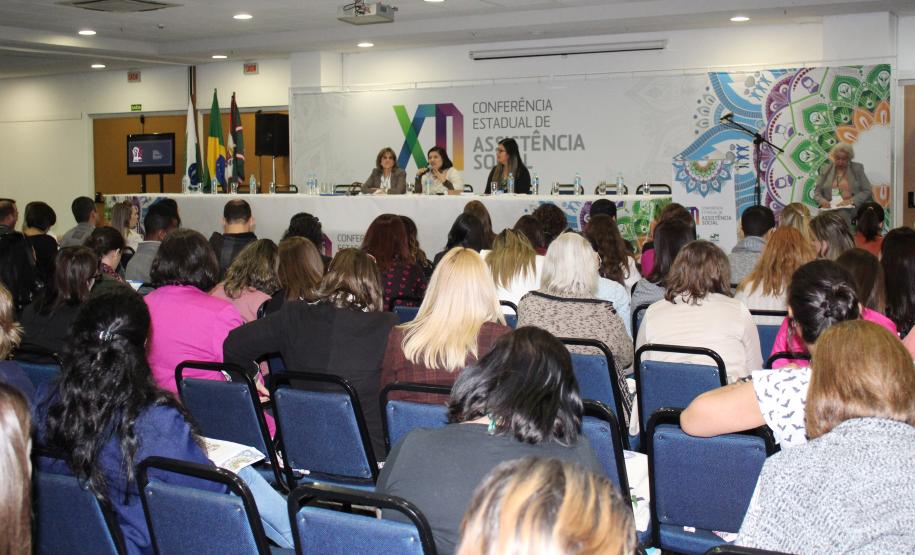Conferência Estadual de Assistência Socialcom o tema central "Garantia de Direitos no Fortalecimento do SUAS" - Foto: Aliocha Maurício/SEDS
