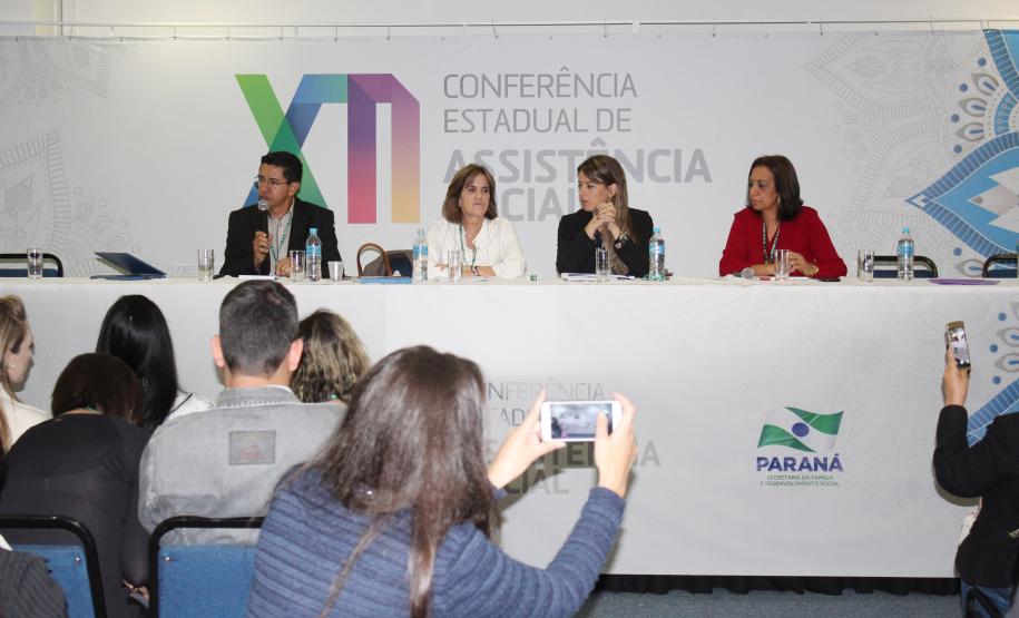 Conferência Estadual de Assistência Socialcom o tema central "Garantia de Direitos no Fortalecimento do SUAS" - Foto: Aliocha Maurício/SEDS