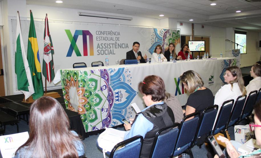 Conferência Estadual de Assistência Socialcom o tema central "Garantia de Direitos no Fortalecimento do SUAS" - Foto: Aliocha Maurício/SEDS