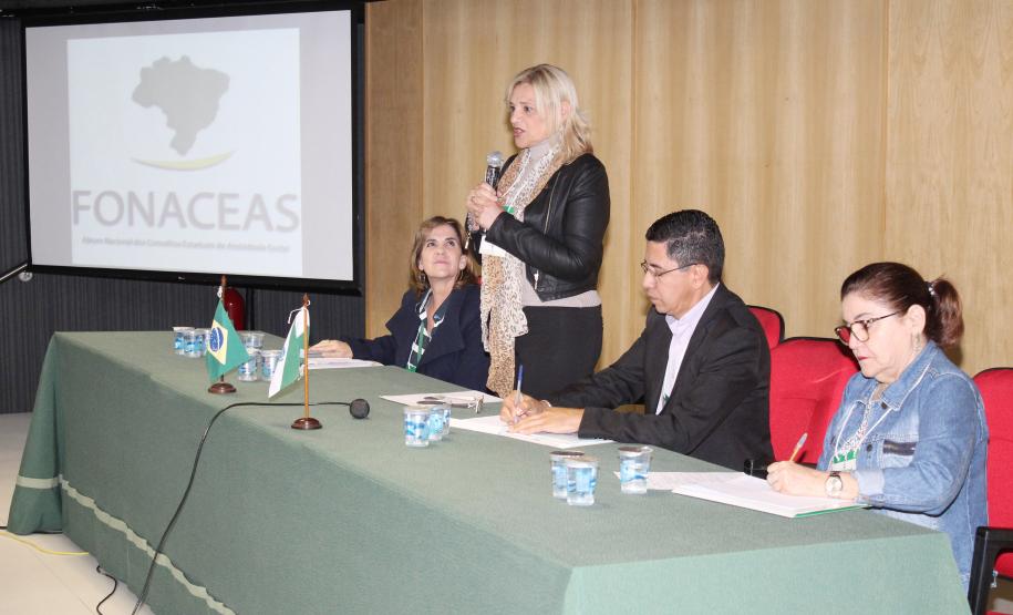 39º Encontro do Fórum Nacional de Conselhos Estaduais de Assistência Social (FONACEAS) - Foto: Aliocha Maurício/SEDS