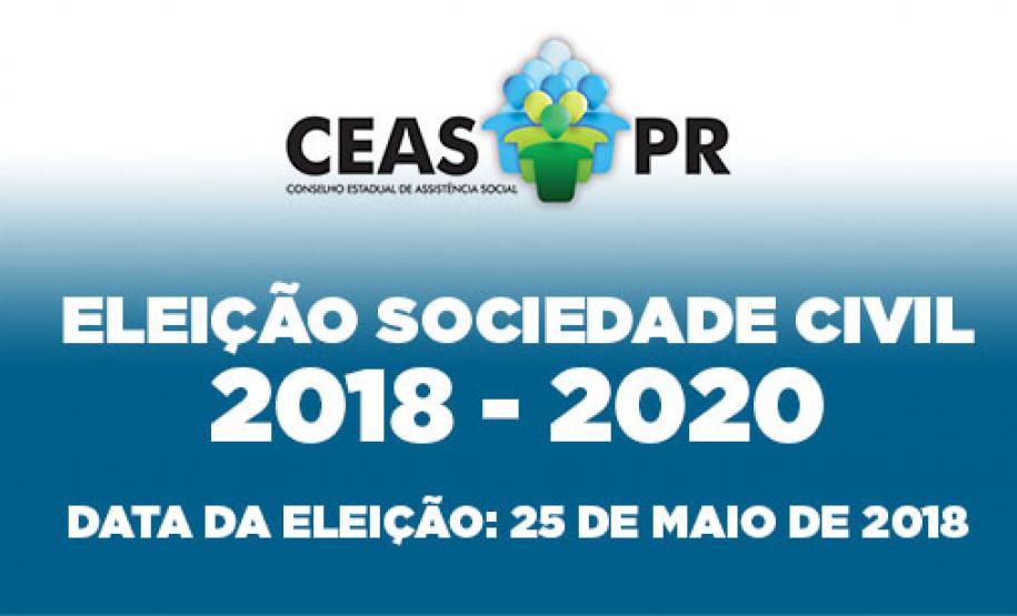 Eleição Sociedade Civil - Biênio 2018 - 2020