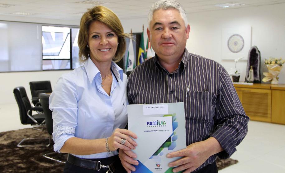 A Secretaria da Família e Desenvolvimento Social Fernanda Richa assina convênios com os municípios de  Amaporã, Barbosa Ferraz, Campina da Lagoa, Campo Bonito, Cerro Azul, Cruz Machado, Mandirituba, Mangueirinha, Prudentópolis, Santa Cecília do Pavão, São Jerônimo da Serra, São Pedro do Iguaçu, Teixeira Soares, Tomazina, Turvo e Wenceslau Braz