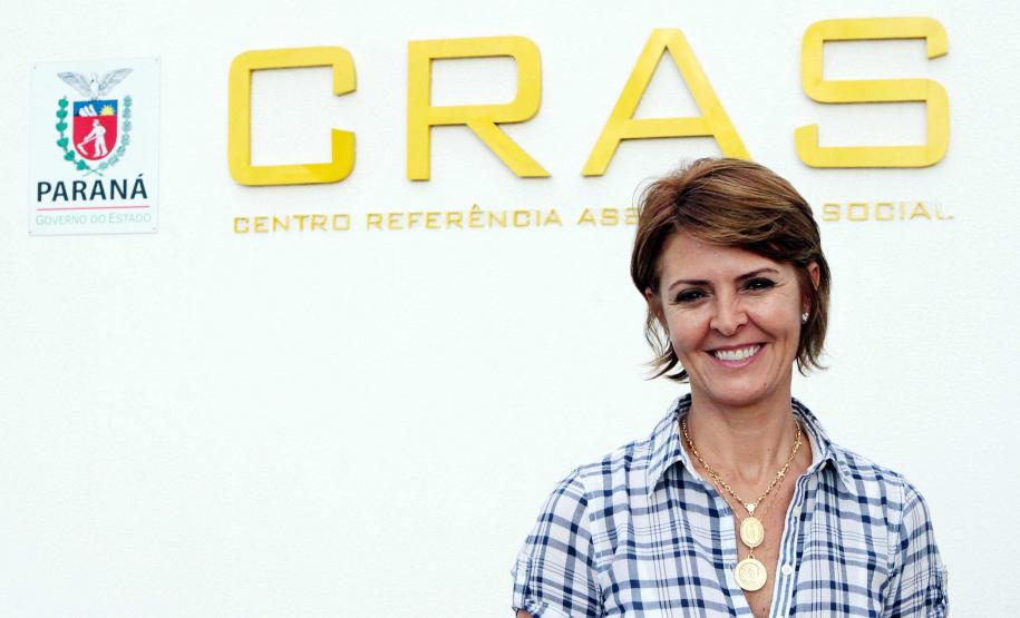 Secretária da Familia e Desenvolvimento Social, Fernanda Richa percorre municípios da Região Norte co Paraná com a campanha Espalhe Calor e inaugura dois Centros de Referencia de Assistencia Social. Foto:Rogério Machado/SEDS