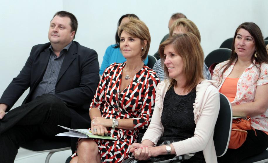 Secretária da Família e Desenvolvimento Social Fernanda Richa, participa com a presidente da FAS Marry Ducci da posse  do presidente do Cogemas o Sr José Roberto Zanchi.Foto:Rogério Machado/SEDS