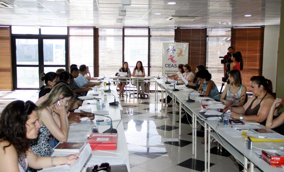 Aprovado nesta sexta-feira (07) a criação do Piso Paranaense de Assistência Social (PPAS). O anuncio aconteceu a última plenária do Conselho Estadual de Assistência Social (Ceas) de 2012, órgão deliberativo ligado à Secretaria da Família e Desenvolvimento Social (Seds). A iniciativa vai permitir que no próximo ano seja destinado R$ 6,4 milhões para 86 pequenos municípios com até 20 mil habitantes.Foto:Ricardo Marajó/SEDS