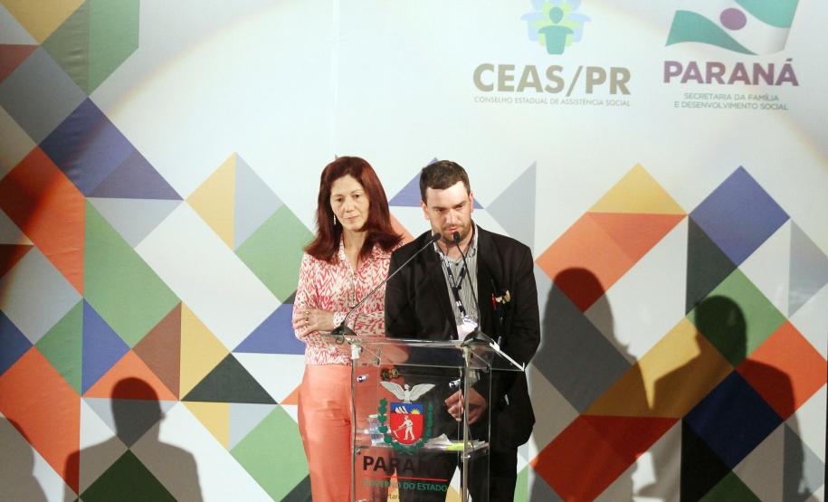 Secretária estadual da Família e Desenvolvimento Social, Fernanda Richa, partcipa da X Conferência Estadual de Assistência SocialFoto:Rogério Machado/SEDS